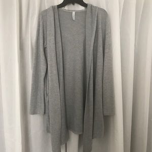 Grey Hooded Sweater